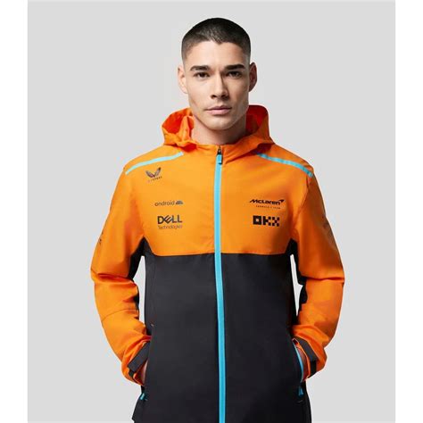 mens mclaren replica lightweight rain jacket